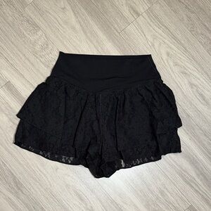 Aerie Real Me Lace Flowy Shorts